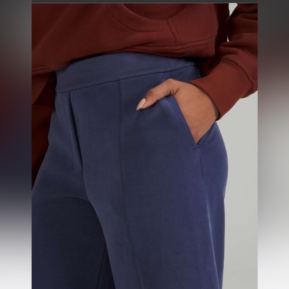33. Lululemon $118 Softstreme High-Rise Culotte Night Sea 10